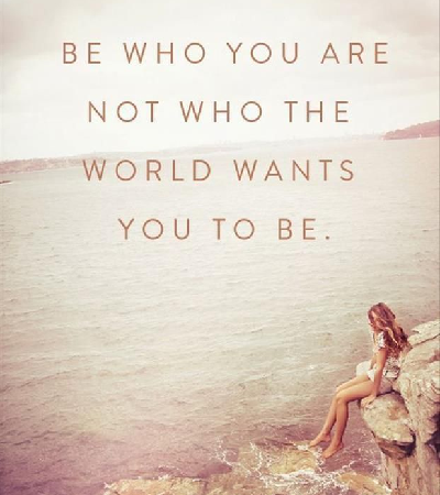 Quote - Be who you are